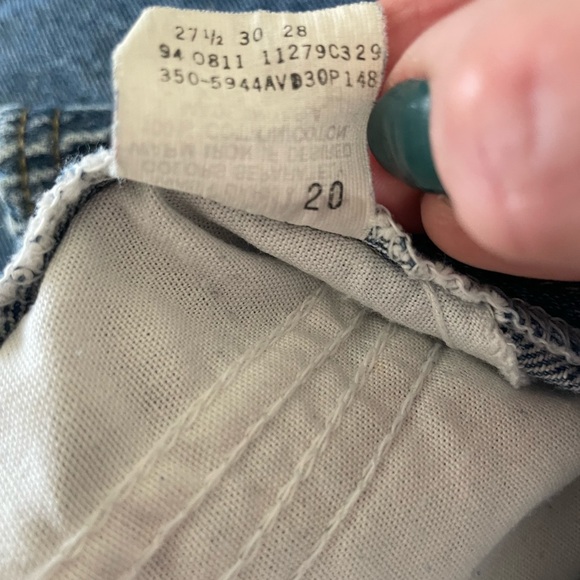 Lee | Vintage boyfriend crop high waist straight leg denim jeans women’s… - Picture 8 of 9